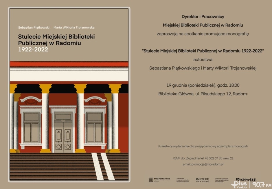 Promocja monografii Miejskiej Biblioteki Publicznej w Radomiu