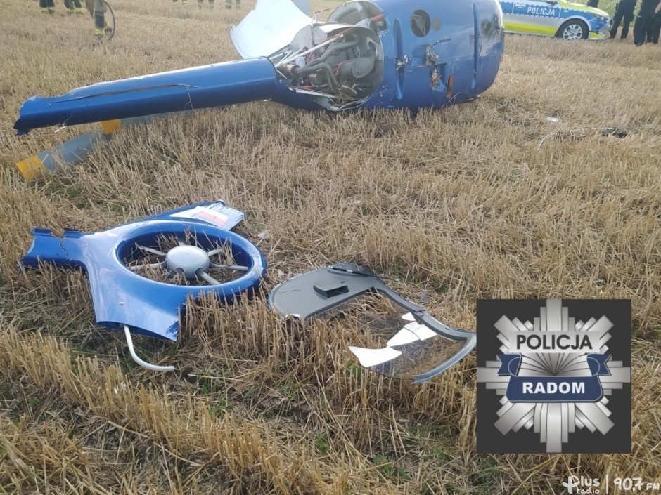 Wypadek z udziałem helikoptera
