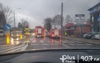 Wypadek przy ulicy Lubelskiej w Radomiu